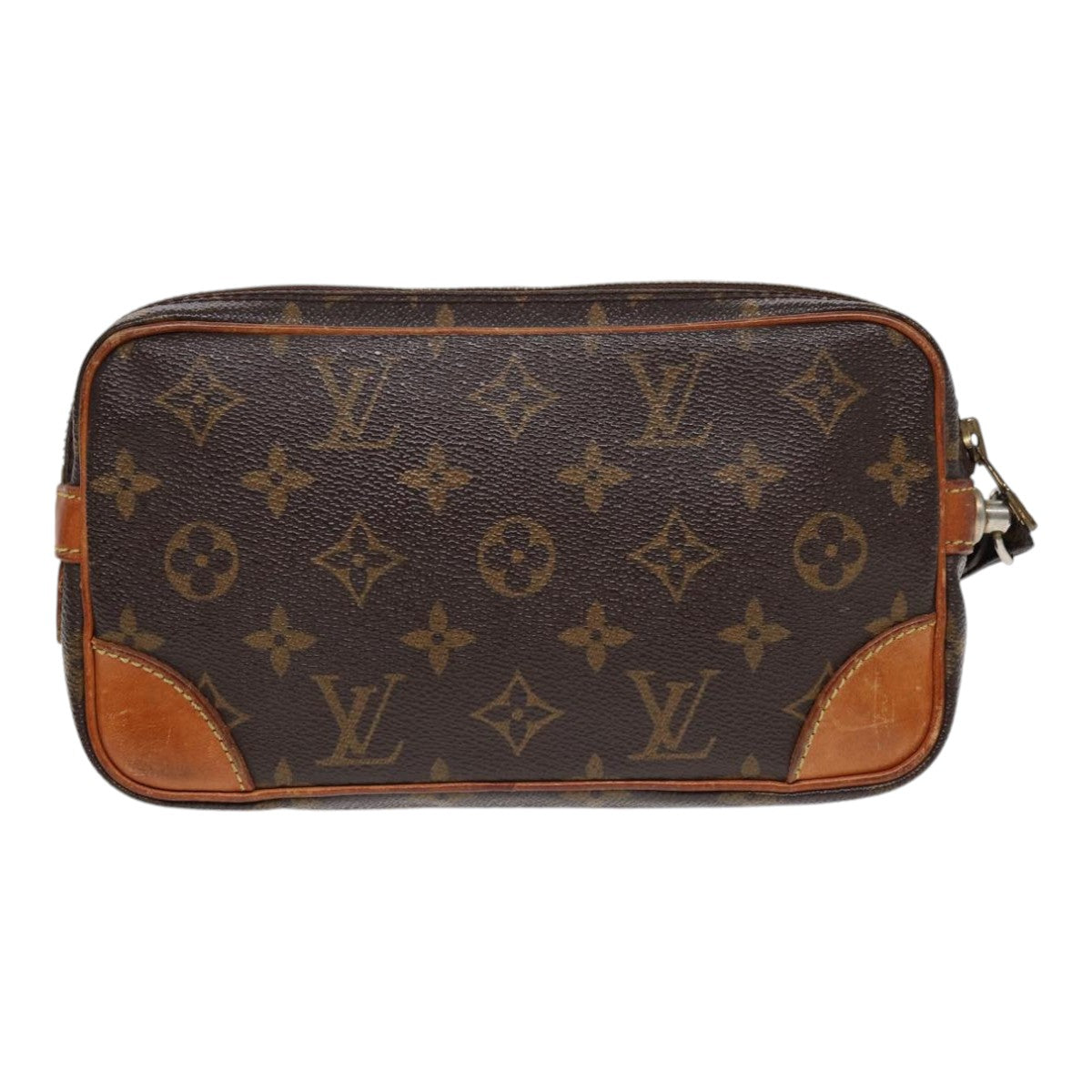 LOUIS VUITTON Monogram Marly Dragonne PM Clutch Bag M51827 LV Auth 87478 - 0