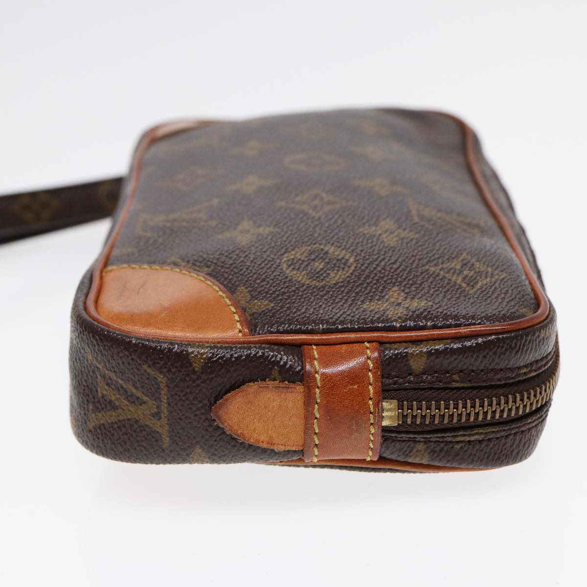 LOUIS VUITTON Monogram Marly Dragonne PM Clutch Bag M51827 LV Auth 87478