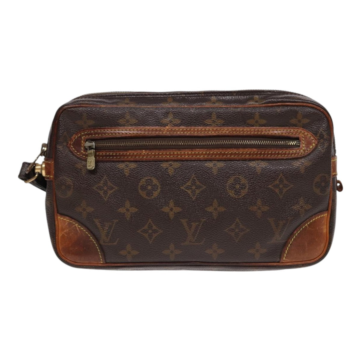 LOUIS VUITTON Monogram Marly Dragonne GM Clutch Bag M51825 LV Auth 87479