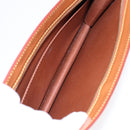 LOUIS VUITTON Epi Pochette Homme Clutch Handtasche Braun Zipangu Gold M52528 Auth 87493-9