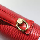 LOUIS VUITTON Epi Monceau 28 Hand Bag Red M40783 LV Auth 87514-17