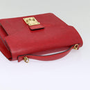LOUIS VUITTON Epi Monceau 28 Hand Bag Red M40783 LV Auth 87514-6