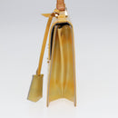 LOUIS VUITTON Monogram Vernis Spring Street Hand Bag Gris M91029 LV Auth 87516-4