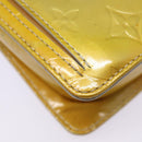 LOUIS VUITTON Monogram Vernis Motto Accessory Pouch Gris M91030 LV Auth 87517-14