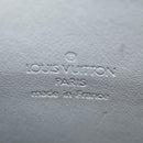 LOUIS VUITTON Monogram Vernis Motto Accessory Pouch Gris M91030 LV Auth 87517-21