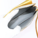 LOUIS VUITTON Monogram Vernis Motto Accessory Pouch Gris M91030 LV Auth 87517-10