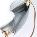 LOUIS VUITTON Monogram Vernis Motto Accessory Pouch Gris M91030 LV Auth 87517-25