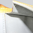 LOUIS VUITTON Monogram Vernis Motto Accessory Pouch Gris M91030 LV Auth 87517-12