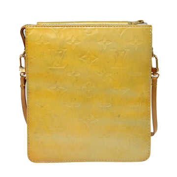 LOUIS VUITTON Monogram Vernis Motto Accessory Pouch Gris M91030 LV Auth 87517 - 0