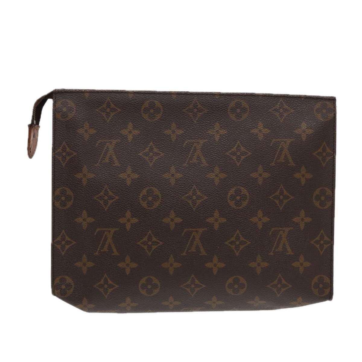 LOUIS VUITTON Monogram Poche Toilette 26 Pouch M47542 LV Auth 87539 - 0