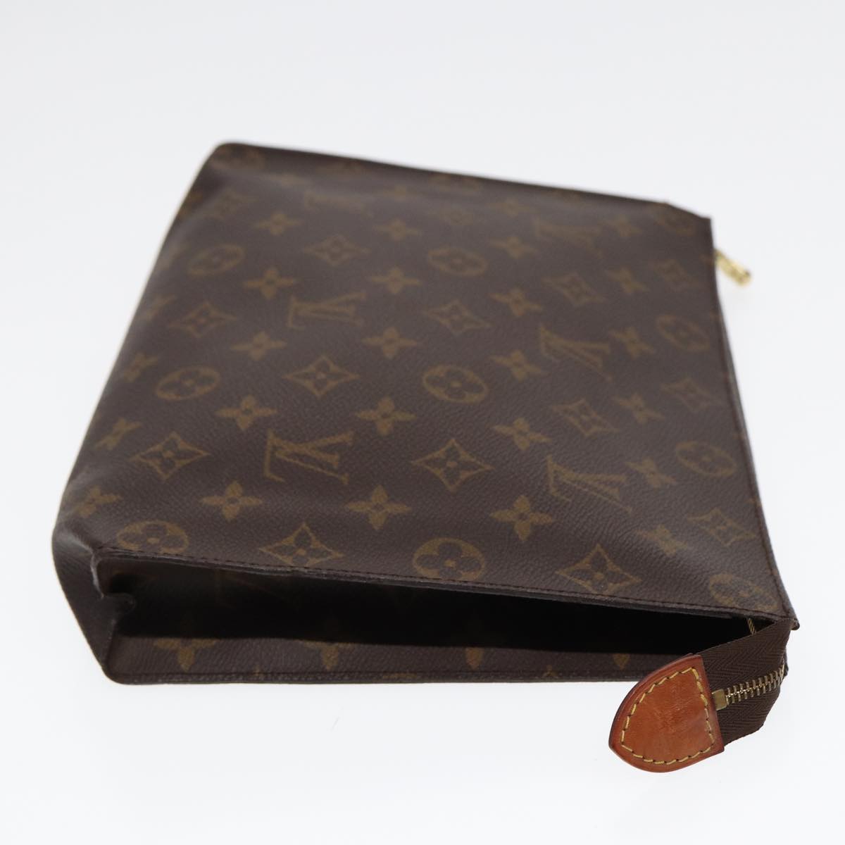 LOUIS VUITTON Monogram Poche Toilette 26 Pouch M47542 LV Auth 87539