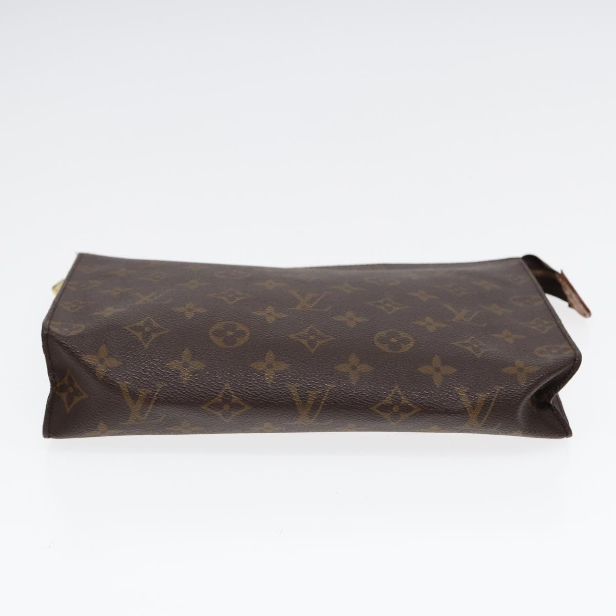 LOUIS VUITTON Monogram Poche Toilette 26 Pouch M47542 LV Auth 87539