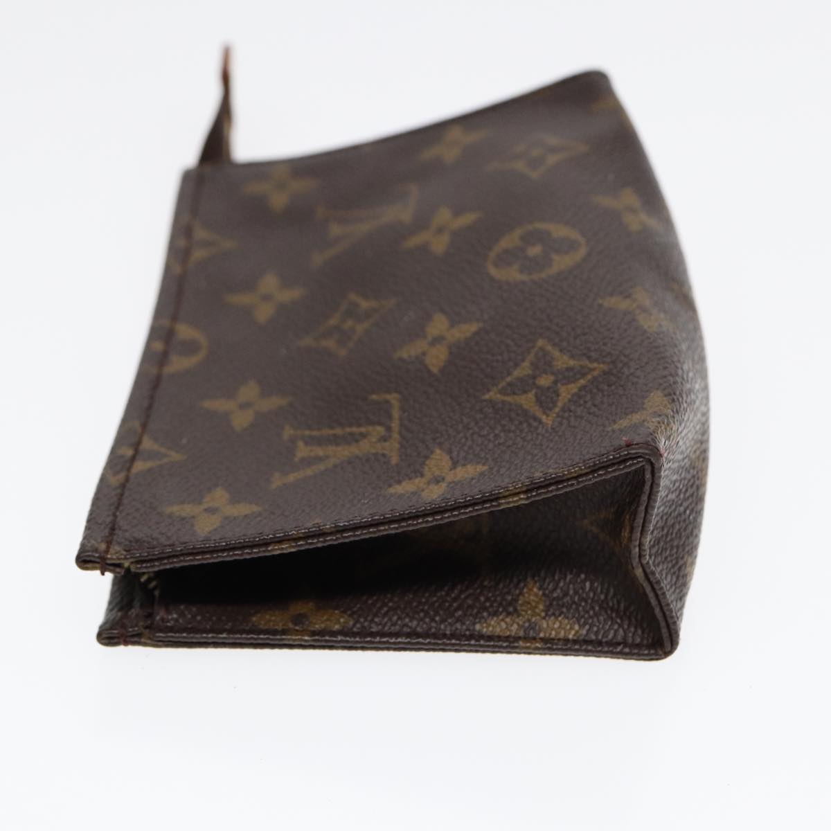 LOUIS VUITTON Monogram Poche Toilette 15 Pouch M47546 LV Auth 87540