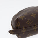 LOUIS VUITTON Monogram Trousse Demi Ronde Kosmetiktäschchen M47520 LV Auth 87547-14