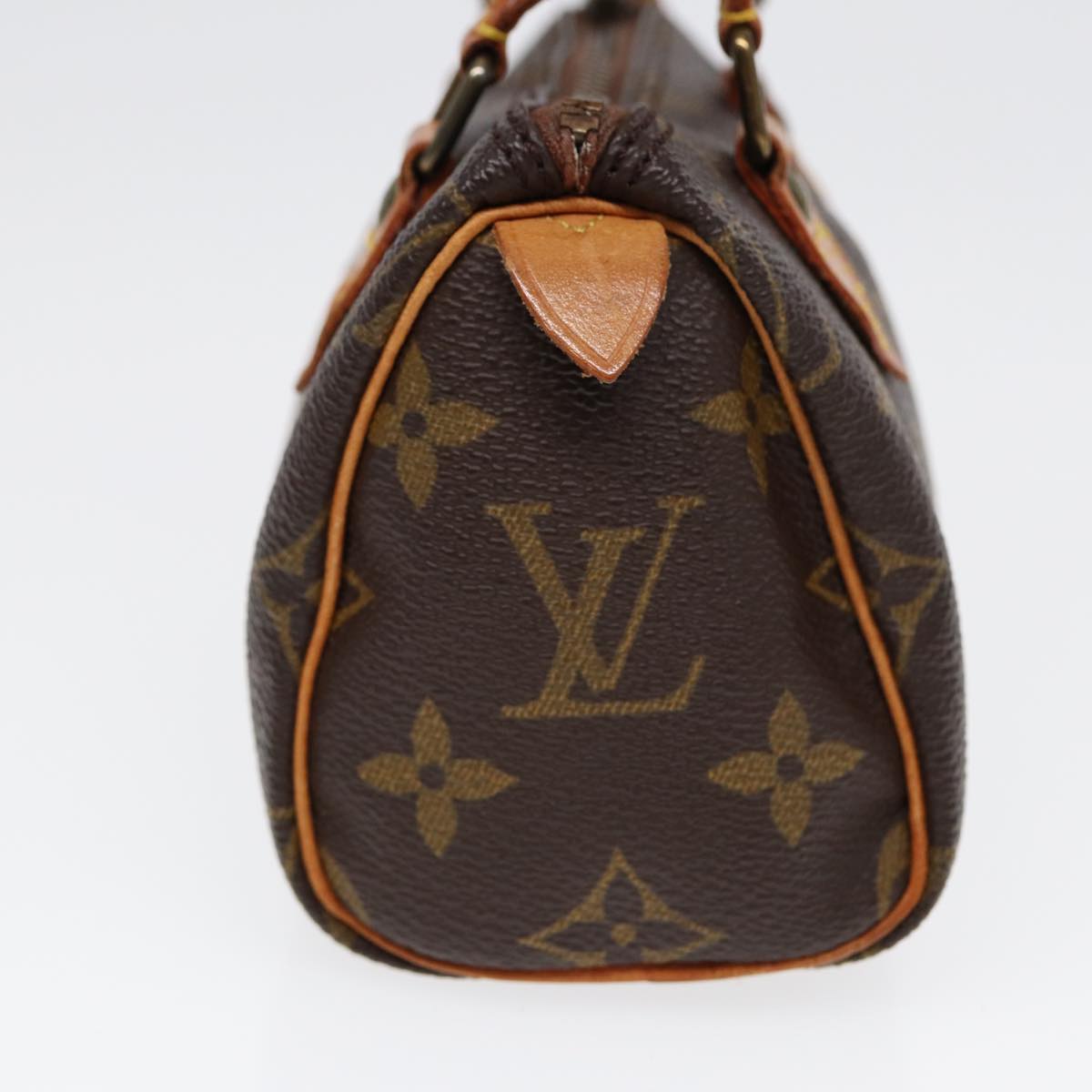 LOUIS VUITTON Monogram Mini Speedy Hand Bag M41534 LV Auth 87550