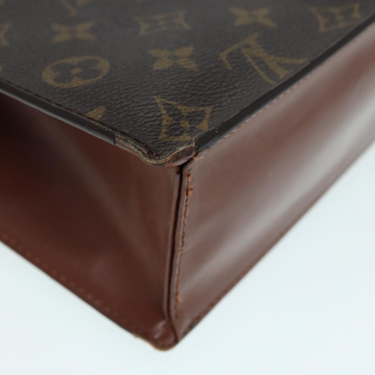 LOUIS VUITTON Monogram Monceau 28 Hand Bag 2way M51185 LV Auth 87562