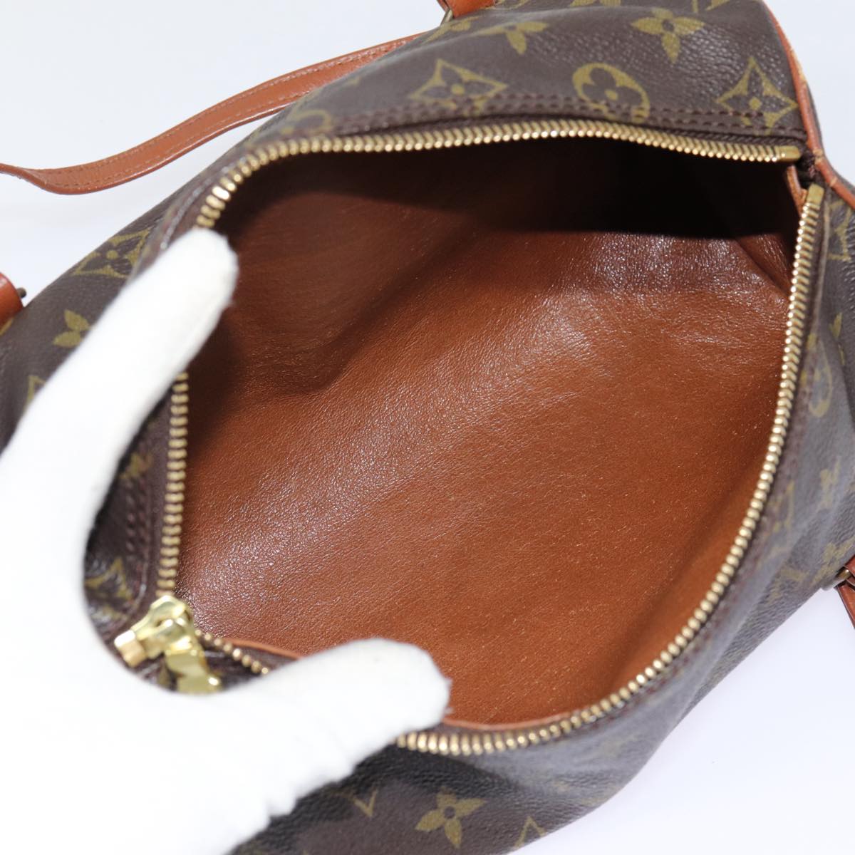 LOUIS VUITTON Monogram Papillon 26 Hand Bag M51386 LV Auth 87563