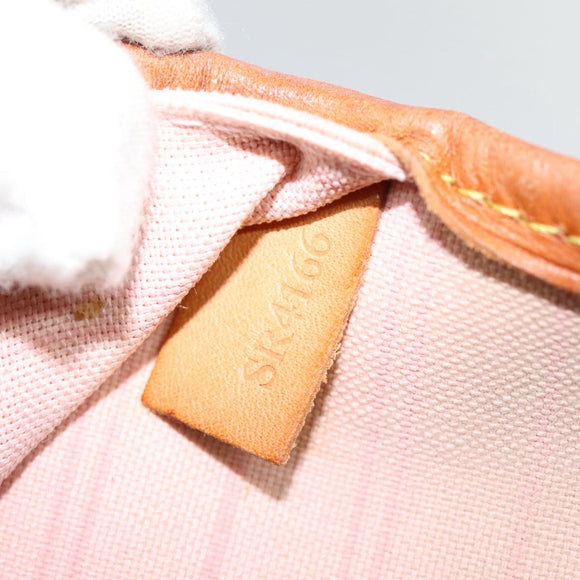 LOUIS VUITTON Damier Azur Neverfull MM Tote Bag N41605 LV Auth 87566