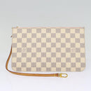 LOUIS VUITTON Damier Azur Neverfull MM Tote Bag N41605 LV Auth 87566-24