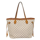 LOUIS VUITTON Damier Azur Neverfull MM Tote Bag N41605 LV Auth 87566-13