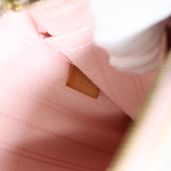 LOUIS VUITTON Damier Azur Neverfull MM Tote Bag N41605 LV Auth 87566