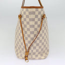 LOUIS VUITTON Damier Azur Neverfull MM Tote Bag N41605 LV Auth 87566-4