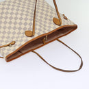 LOUIS VUITTON Damier Azur Neverfull MM Tote Bag N41605 LV Auth 87566-6