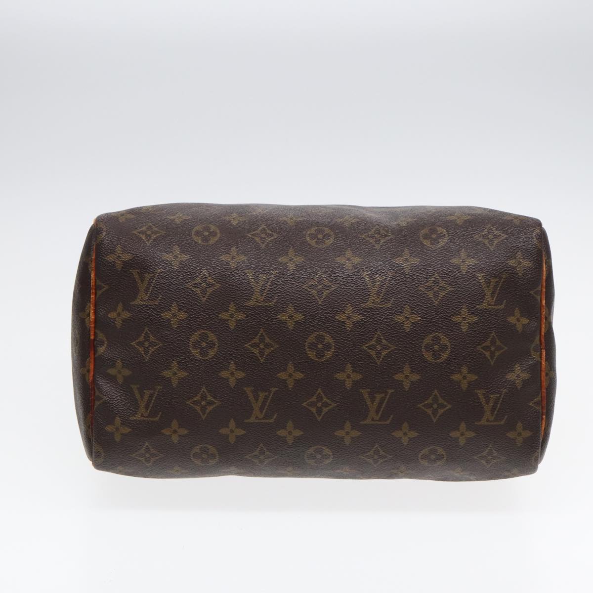 LOUIS VUITTON Monogram Speedy 30 Hand Bag M41526 LV Auth 87576