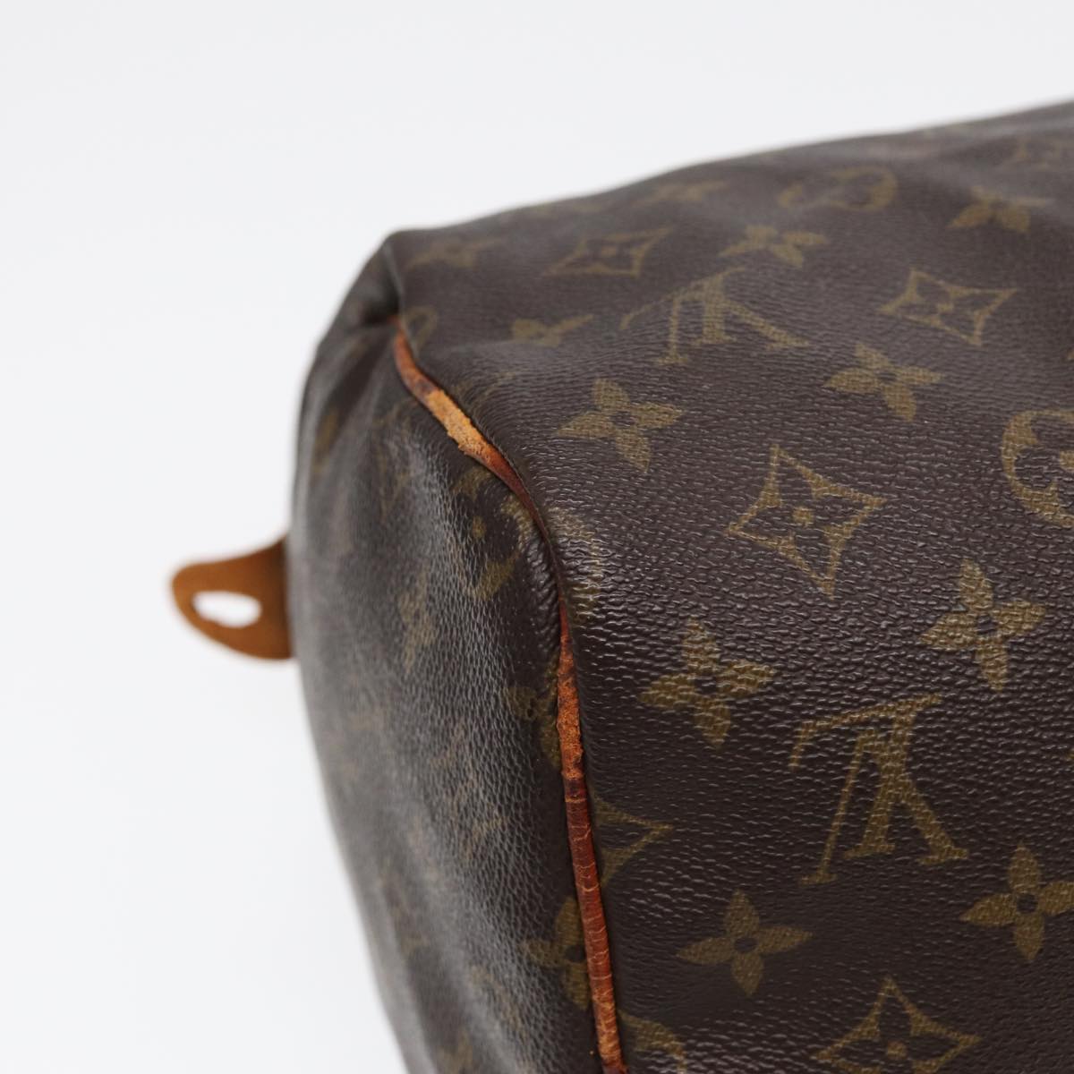 LOUIS VUITTON Monogram Speedy 30 Hand Bag M41526 LV Auth 87576