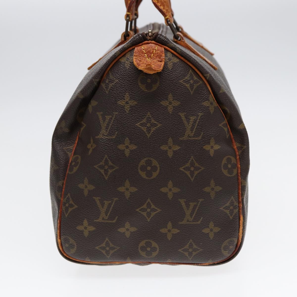 LOUIS VUITTON Monogram Speedy 30 Hand Bag M41526 LV Auth 87576