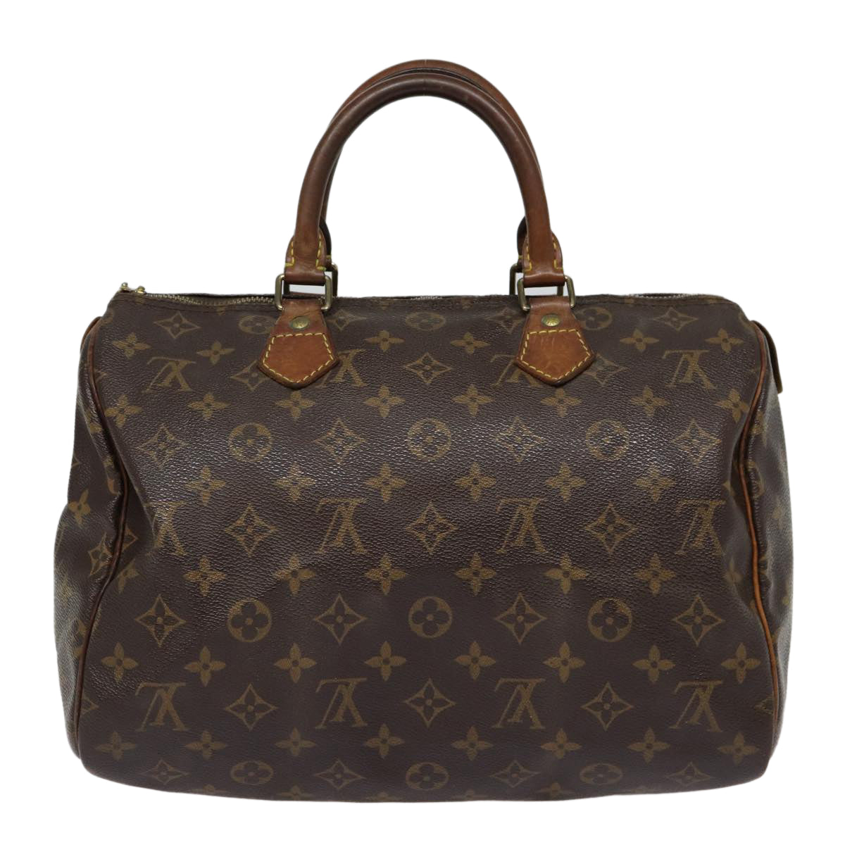 LOUIS VUITTON Monogram Speedy 30 Hand Bag M41526 LV Auth 87578