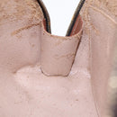 LOUIS VUITTON Monogram Trousse Demi Ronde Cosmetic Pouch M47520 LV Auth 87600-18