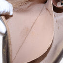 LOUIS VUITTON Monogram Trousse Demi Ronde Cosmetic Pouch M47520 LV Auth 87600-11