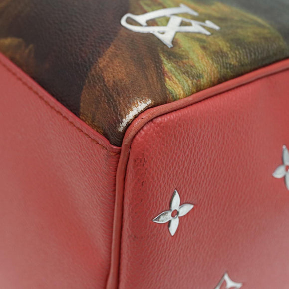 LOUIS VUITTON Masters Collectie Mona Lisa Speedy 30 Tas M43372 LV Auth 87609SAM