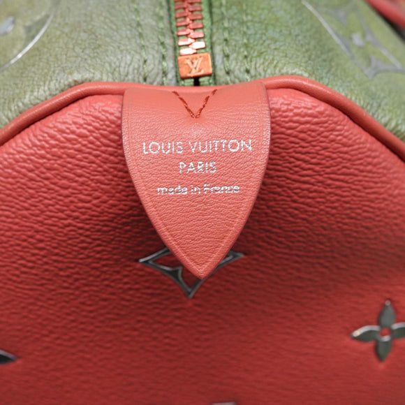LOUIS VUITTON Masters Collectie Mona Lisa Speedy 30 Tas M43372 LV Auth 87609SAM