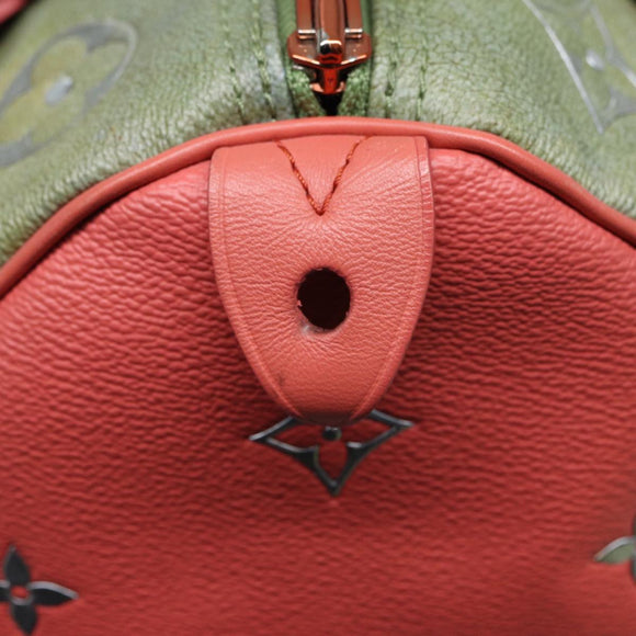 LOUIS VUITTON Masters Collectie Mona Lisa Speedy 30 Tas M43372 LV Auth 87609SAM