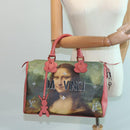 LOUIS VUITTON Masters Collectie Mona Lisa Speedy 30 Tas M43372 LV Auth 87609SAM-40