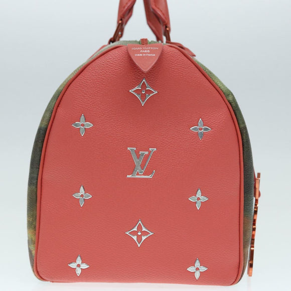 LOUIS VUITTON Masters Collectie Mona Lisa Speedy 30 Tas M43372 LV Auth 87609SAM