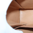 CELINE Macadam Canvas Hand Bag PVC Leather Beige Auth 87640-21