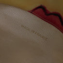 CHANEL Lip Tote Bag Enamel White Red CC Auth 87655V-22
