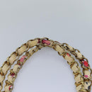 CHANEL Lip Tote Bag Enamel White Red CC Auth 87655V-8
