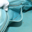 PRADA Canapa GM Hand Bag Canvas 2way Light Blue Auth 87668-25