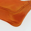 PRADA Hand Bag Nylon Orange Auth 87671-8