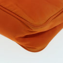 PRADA Hand Bag Nylon Orange Auth 87671-17