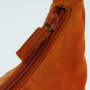 PRADA Hand Bag Nylon Orange Auth 87671-9