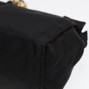 PRADA Hand Bag Nylon Black Auth 87678-16