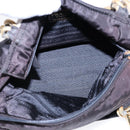 PRADA Hand Bag Nylon Black Auth 87678-11