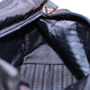 PRADA Hand Bag Nylon Black Auth 87678-19