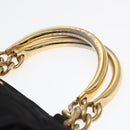 PRADA Hand Bag Nylon Black Auth 87678-8