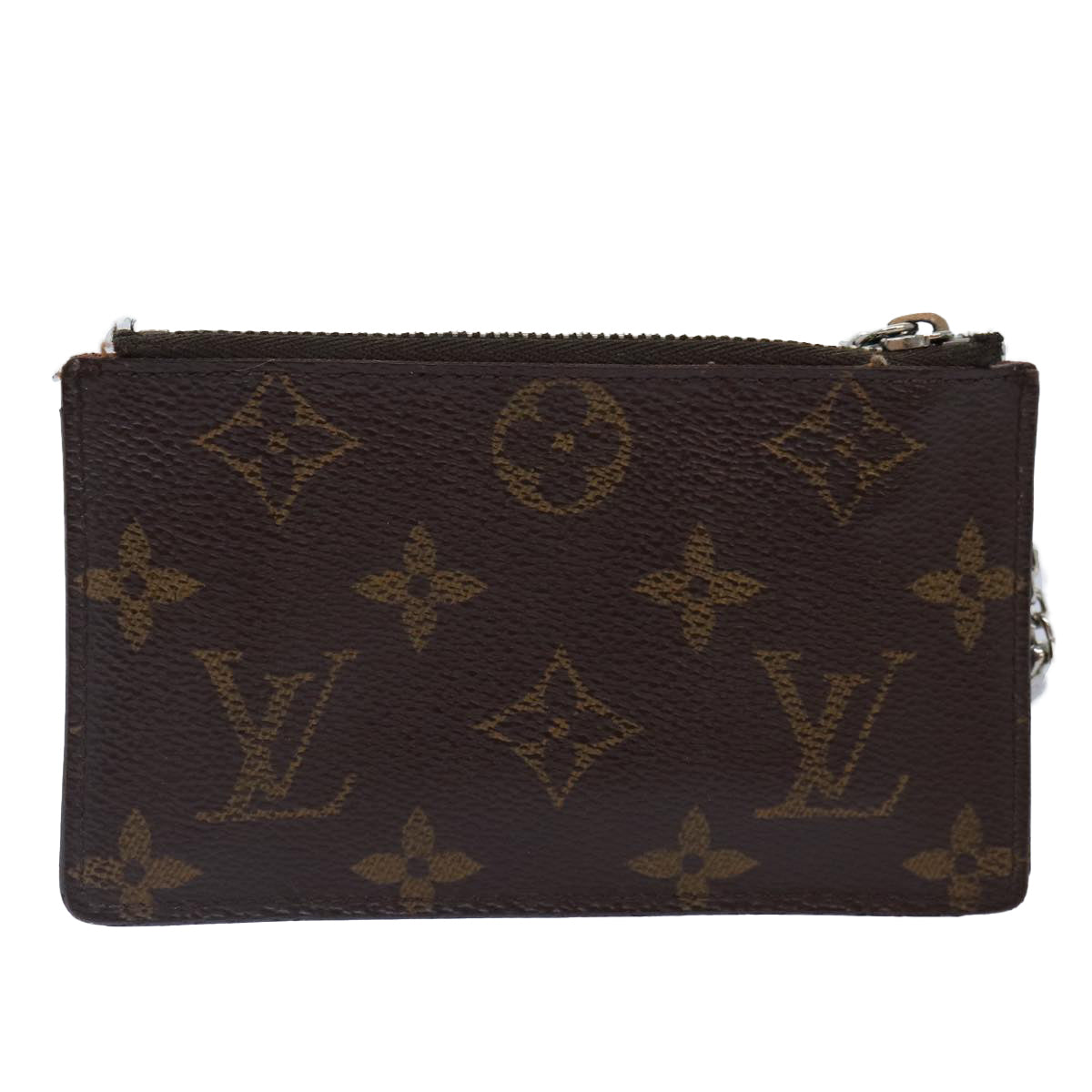 LOUIS VUITTON Monogram Pochette Cles Coin Purse Tribal Mask M60213 LV Auth 87694 - 0